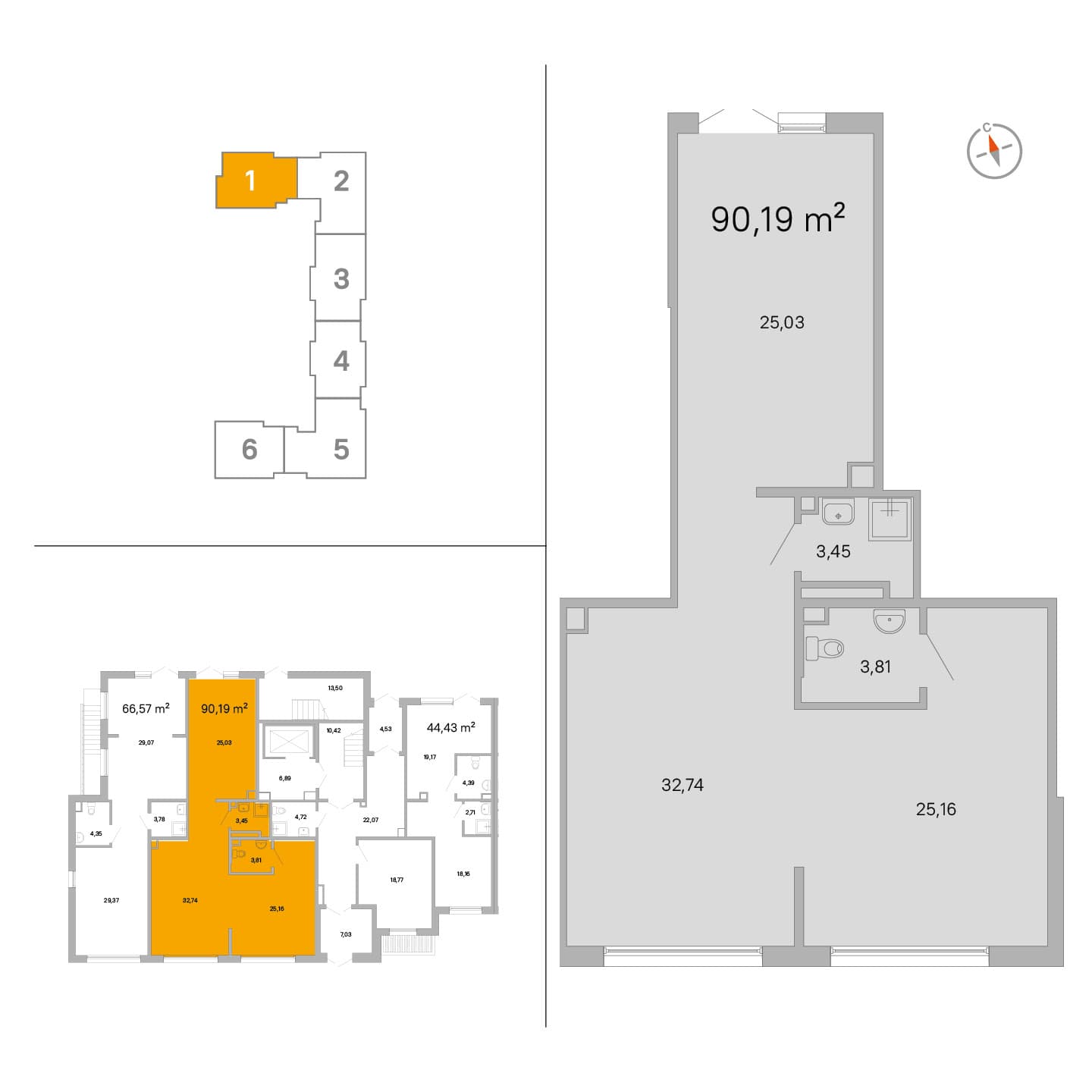 IQ Гатчина - 90 м²