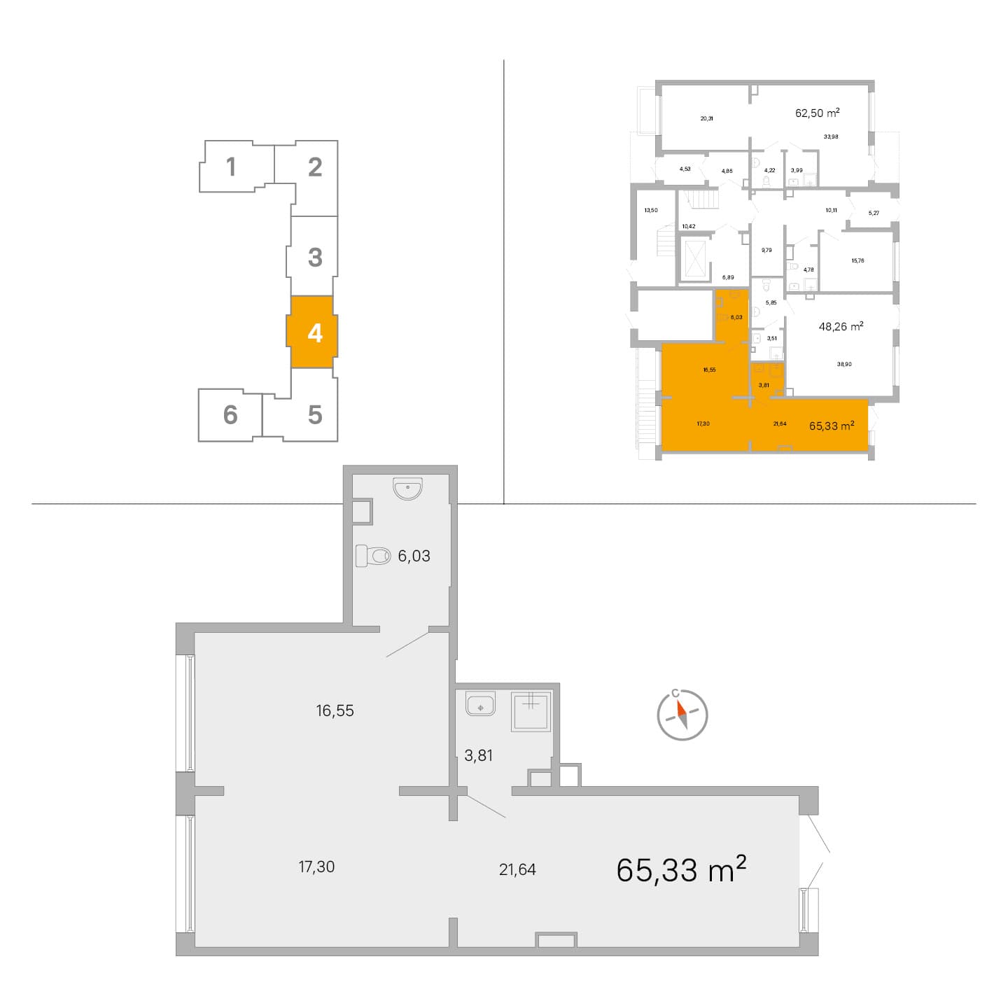 IQ Гатчина - 65.3 м²