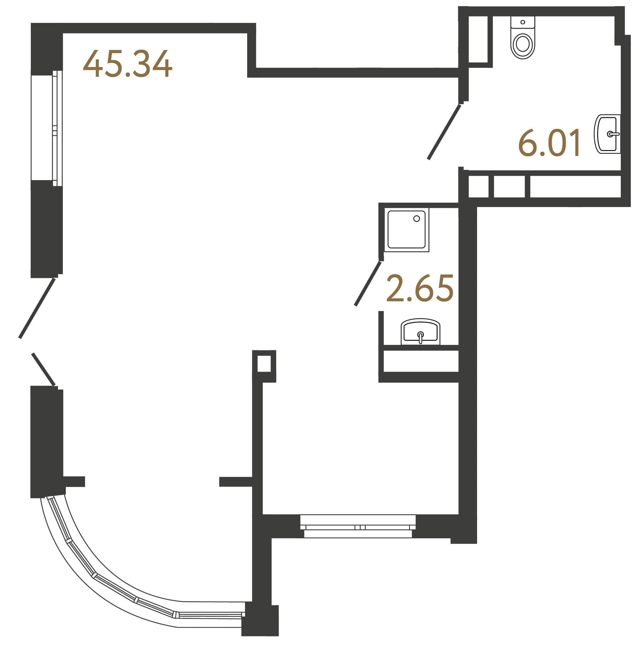 Ultra City 3.0 - 54 м²